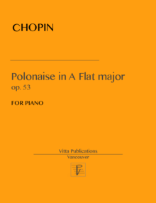 Chopin, Polonaise  in A flat major, op. 53